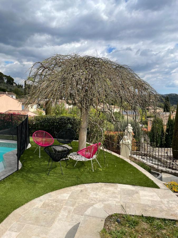 Gite Des Restanques Grasse Bagian luar foto